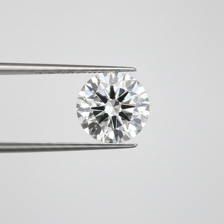4.02 Ct E Color VS1 Round Cut CVD Lab Grown Diamond IGI Certified