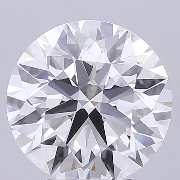 4.02 Carat Round Cut Lab Grown Diamond VVS2E Color