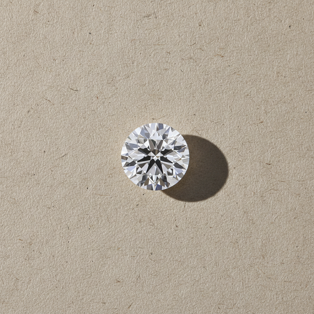 4.02 Carat Round E VVS2 CVD Lab Grown Diamond Ideal Cut IGI Certified