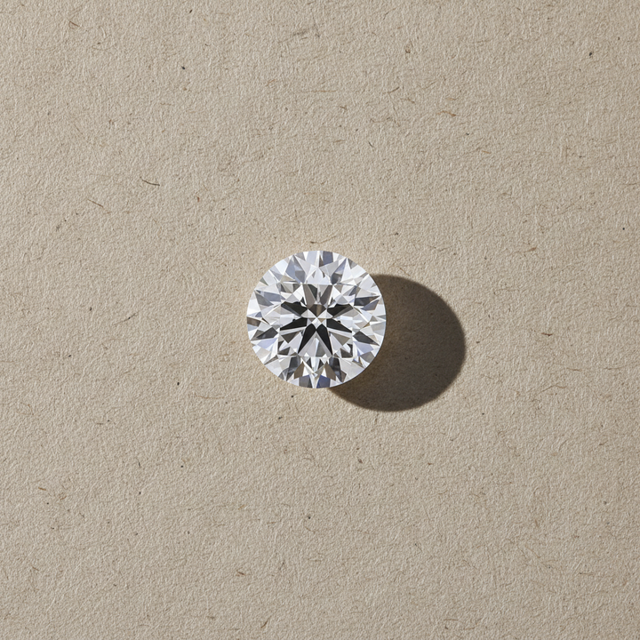 4.02 Carat Round E VVS2 CVD Lab Grown Diamond Ideal Cut IGI Certified