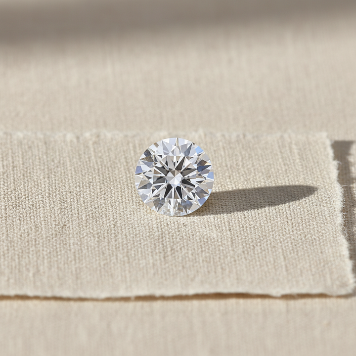 4.02 Carat Round E VVS2 CVD Lab Grown Diamond Ideal Cut IGI Certified
