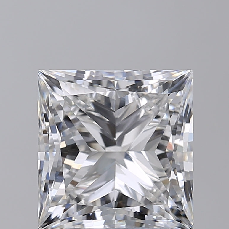 4.03 CT Princess Cut Lab-Grown Diamond - IGI Certified, F Color, VS1 Clarity