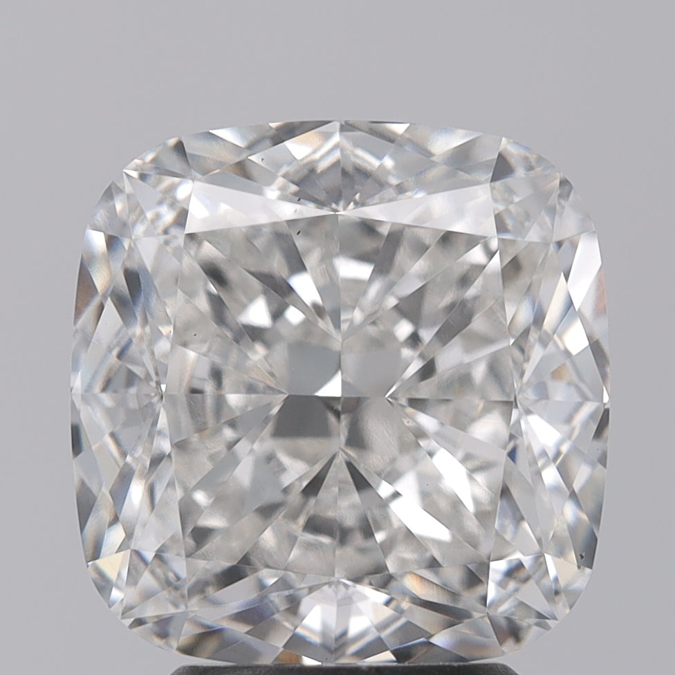 4.03 Carat Cushion Cut Lab Grown Diamond VS1 H