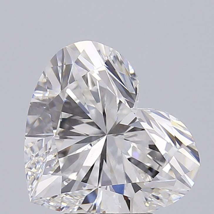 4.03 Carat Heart Cut Lab Grown Diamond VS1E