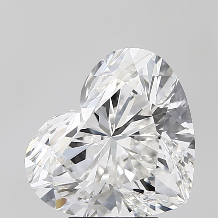 4.03 Carat Heart Cut Lab Grown Diamond VS2F