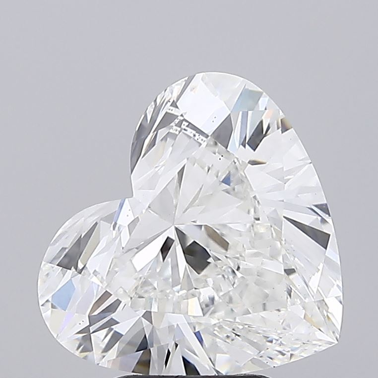 4.03 Carat Heart Cut Lab Grown Diamond VS2F