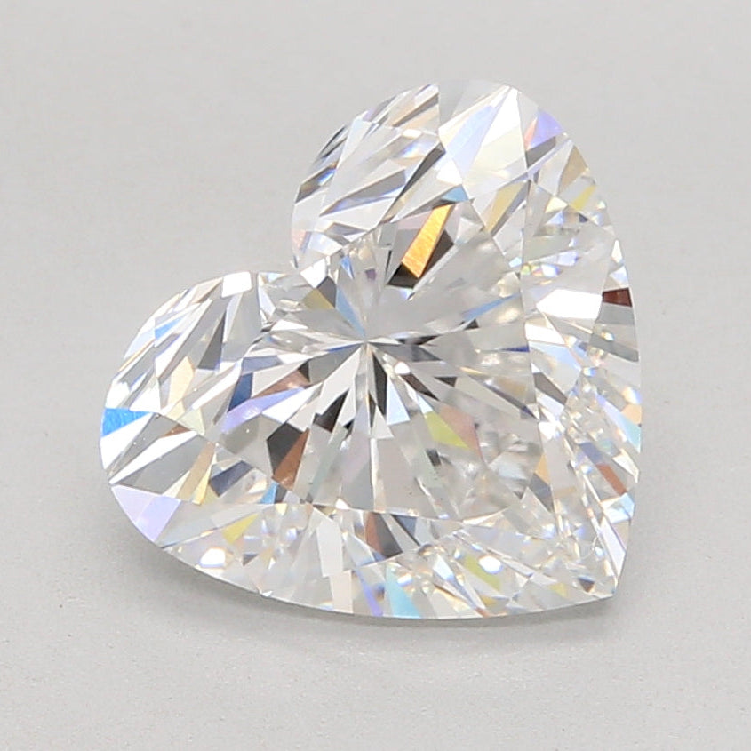 4.03 Carat Heart Lab Grown Diamond VS1 E