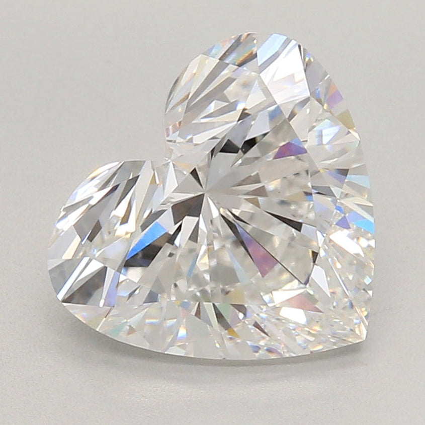 4.03 Carat Heart Lab Grown Diamond VVS2 E