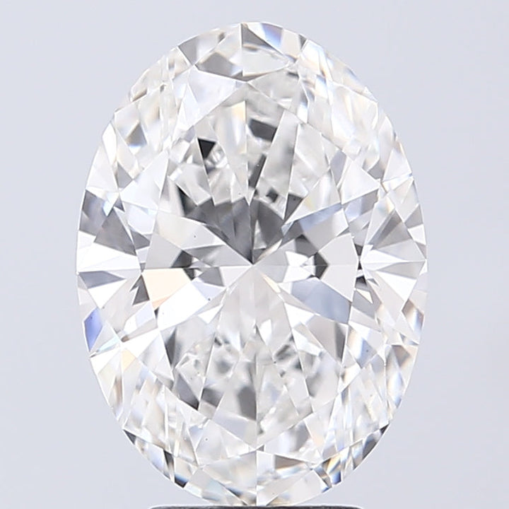 4.03 Carat Oval Cut Lab Grown Diamond VS1E