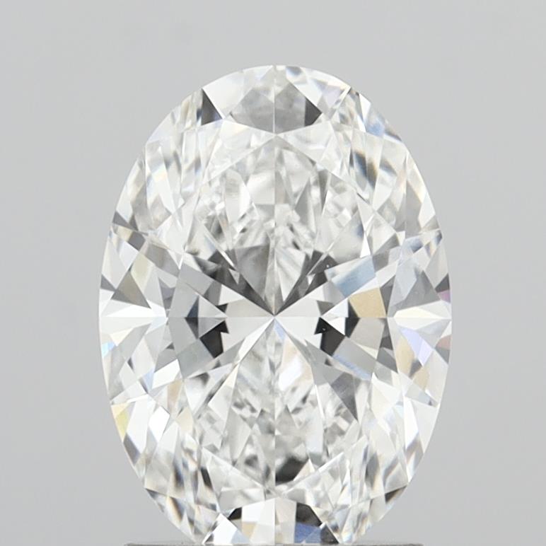 4.03 Carat Oval Cut Lab Grown Diamond VS2D