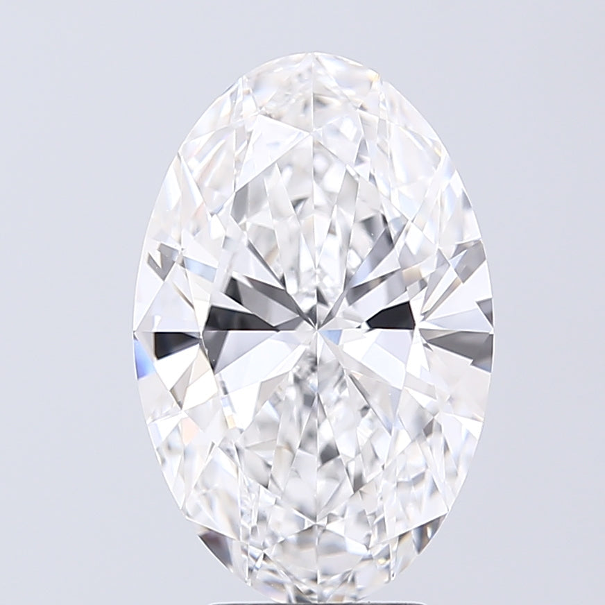 4.03 Carat Oval Cut Lab Grown Diamond VVS2D Color
