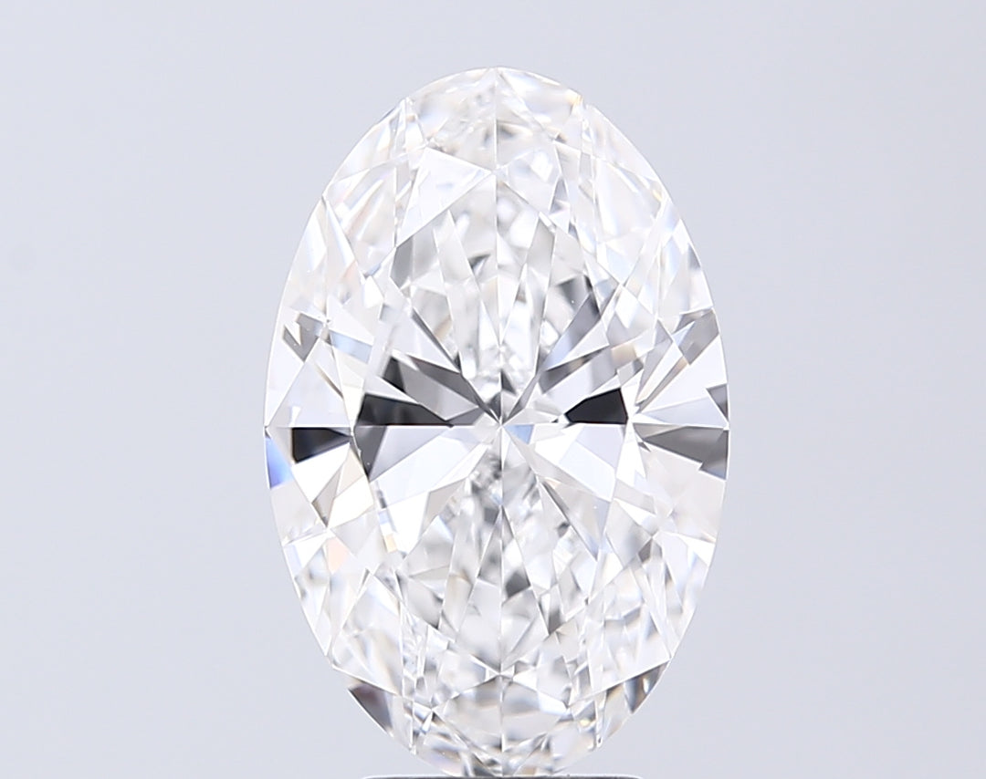 4.03 Carat Oval Cut Lab Grown Diamond VVS2D Color