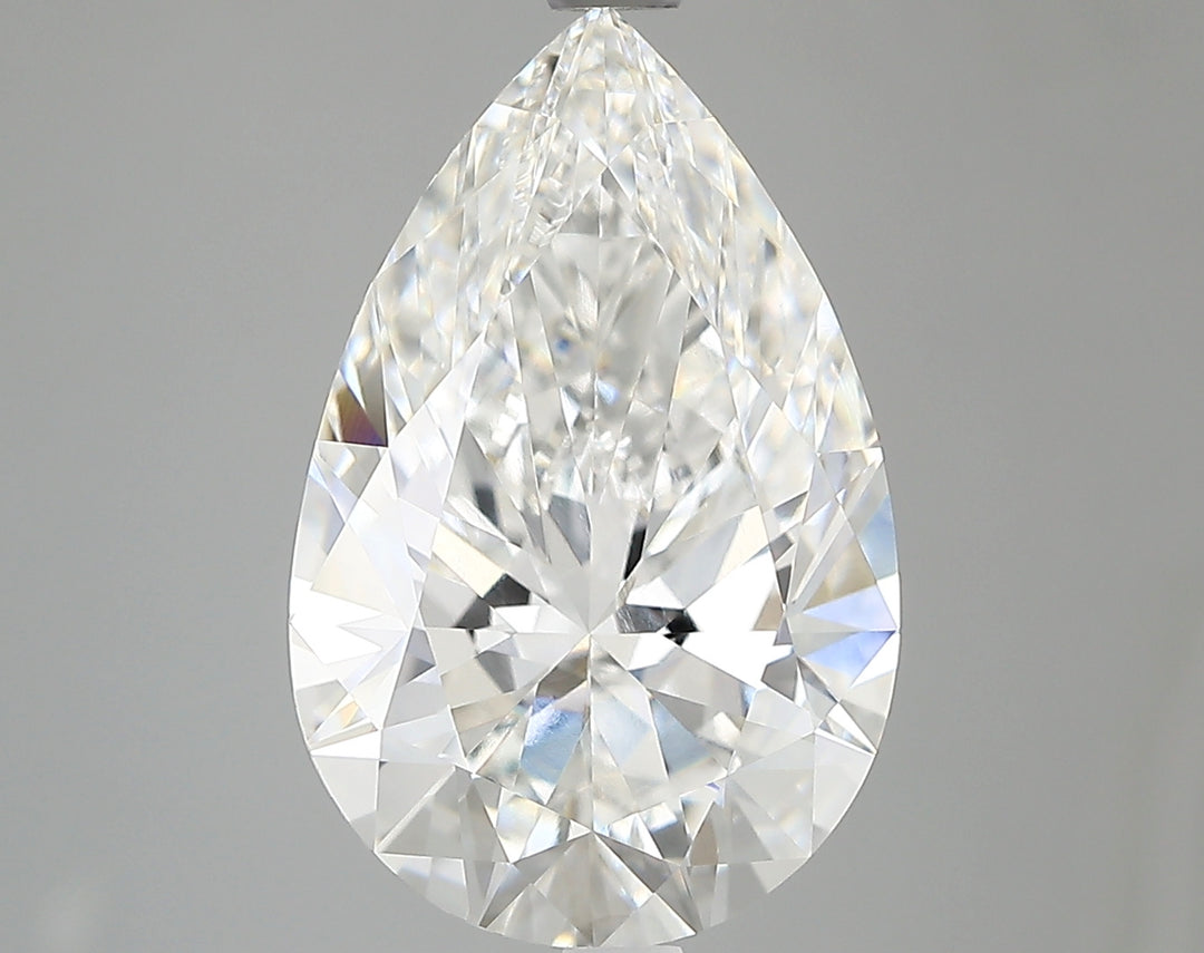 4.03 Carat Pear Cut Lab Grown Diamond VVS1E 