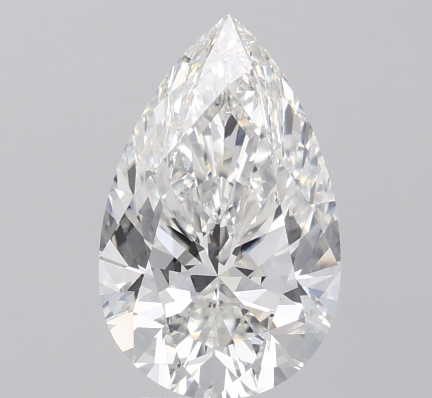 4.03 Carat Pear Cut Lab Grown Diamond VVS2F 