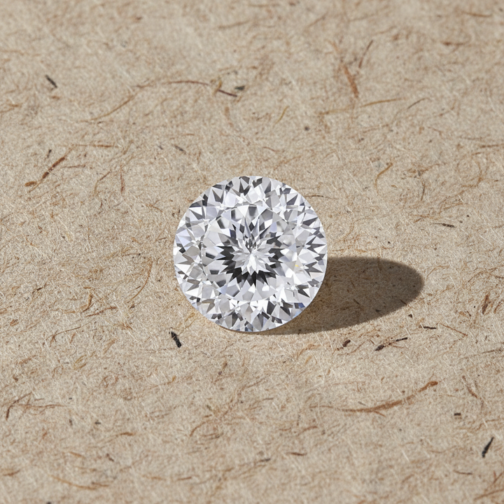 4,03 Karat portugiesischer geschliffener, im Labor gezüchteter Diamant, VS1/F