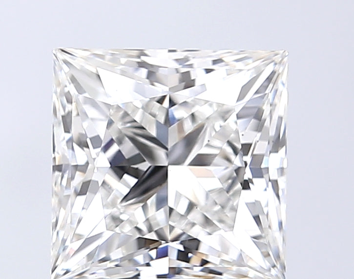 4.03 Carat Princess Cut Lab Grown Diamond VS2F 
