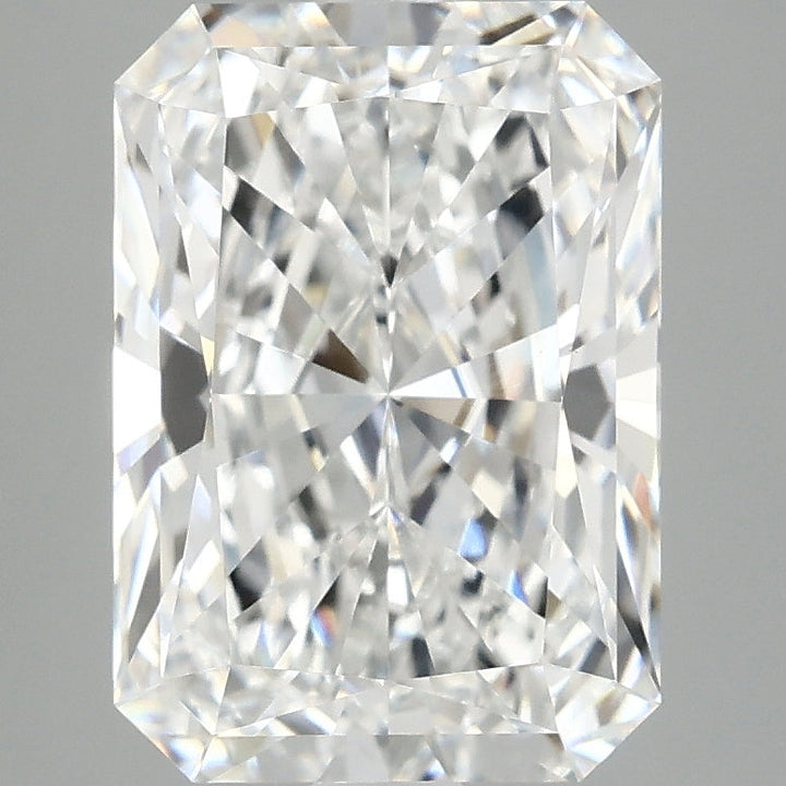 Diamant cultivé en laboratoire de 4,03 carats, taille radiante VVS2 D