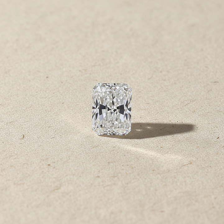 4.03 Carat Radiant Lab Grown Diamond, VS2/F