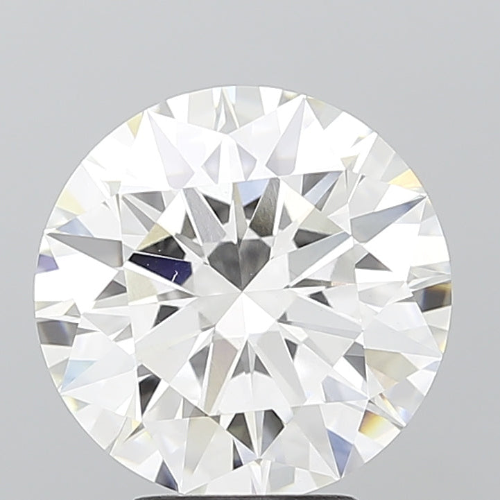 4.03 Carat Round Cut Lab Grown Diamond VVS2F Color