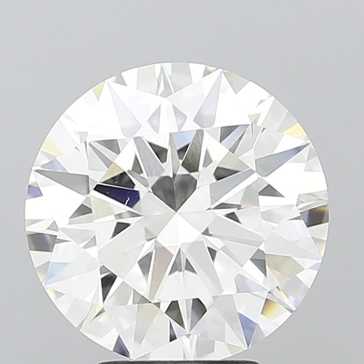 4.03 Carat Round Cut Lab Grown Diamond VVS2F Color