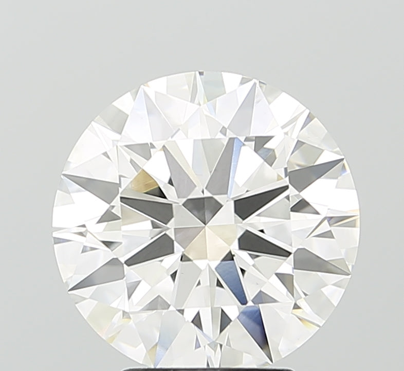 4.03 Carat Round Cut Lab Grown Diamond VVS2F Color