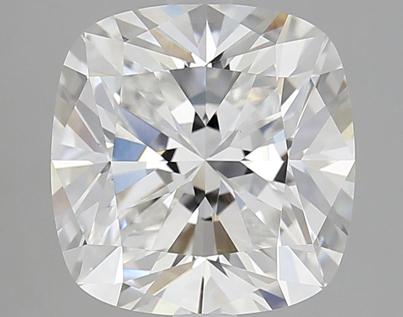 4.04 Carat Cushion Brilliant Cut Lab Grown Diamond VVS2F