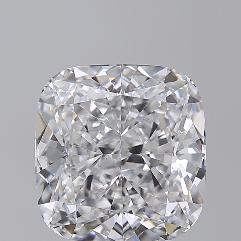 4.04 Carat Cushion Cut Lab Grown Diamond VS1 E