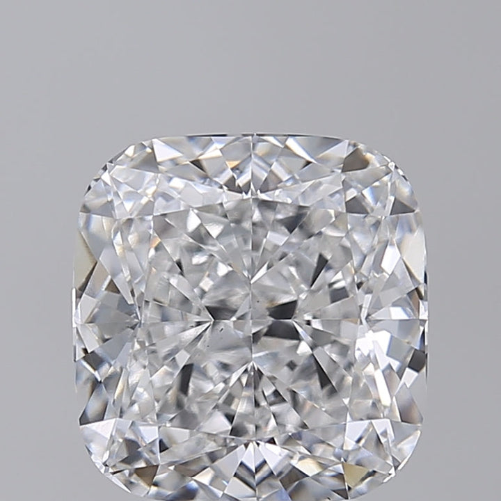 4.04 Carat Cushion Cut Lab Grown Diamond VS1 E