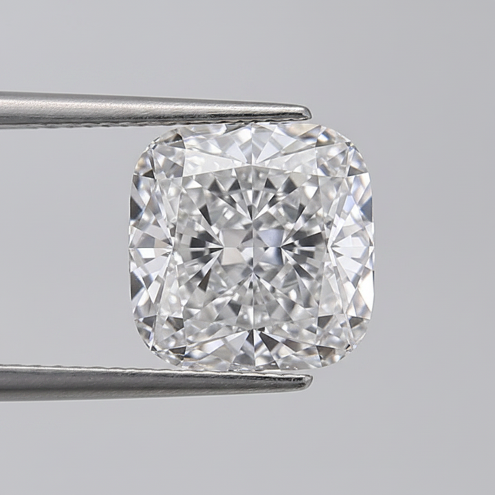 4.04 Carat Cushion Cut Lab Grown Diamond, VS1/E