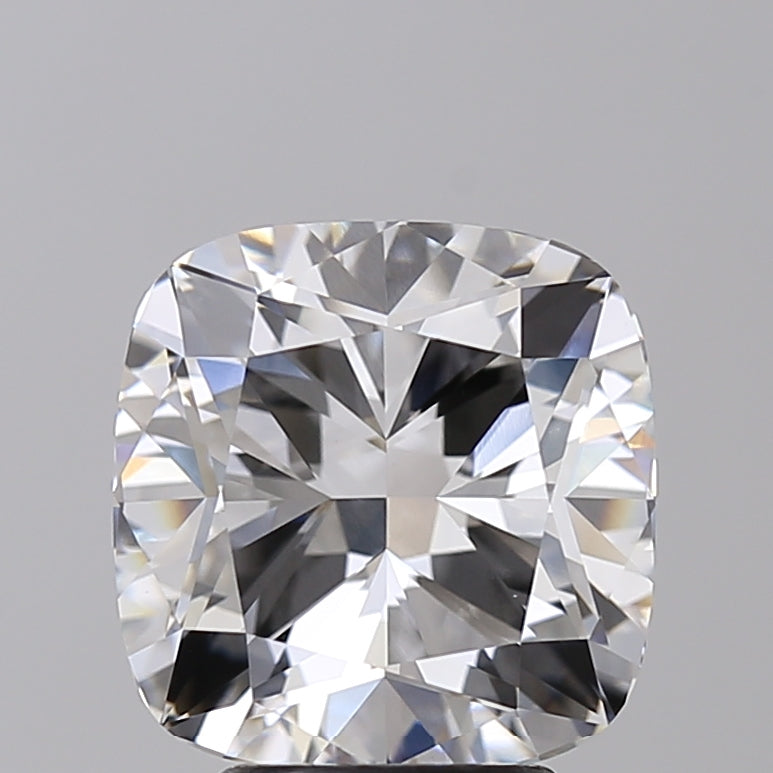 4.04 Carat Cushion Cut Lab Grown Diamond VVS2 E