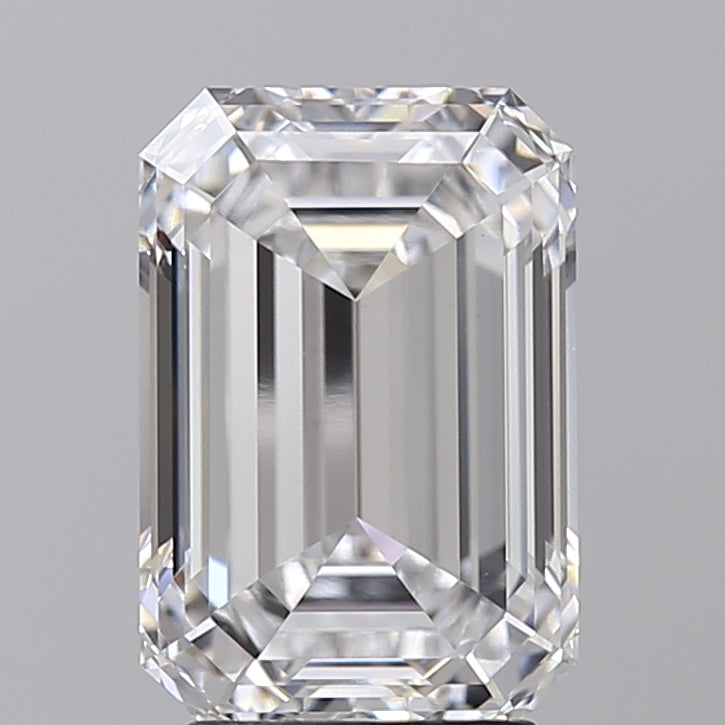 Diamant cultivé en laboratoire taille émeraude de 4,04 carats VS1 E