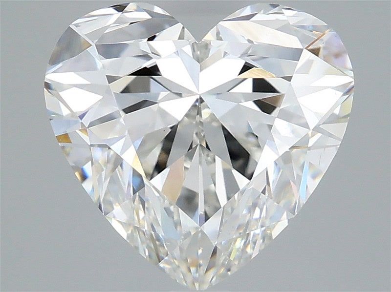 4.04 Carat Heart Cut Lab Grown Diamond VS2F