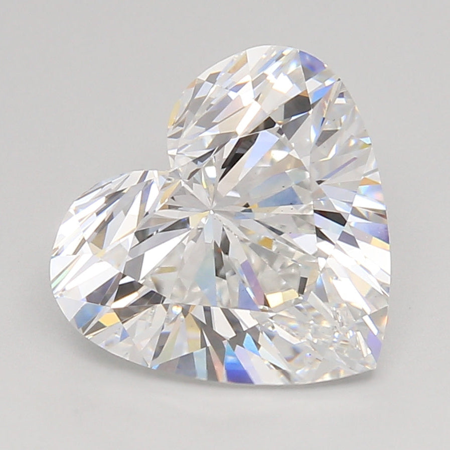 4.04 Carat Heart Lab Grown Diamond VS1 D