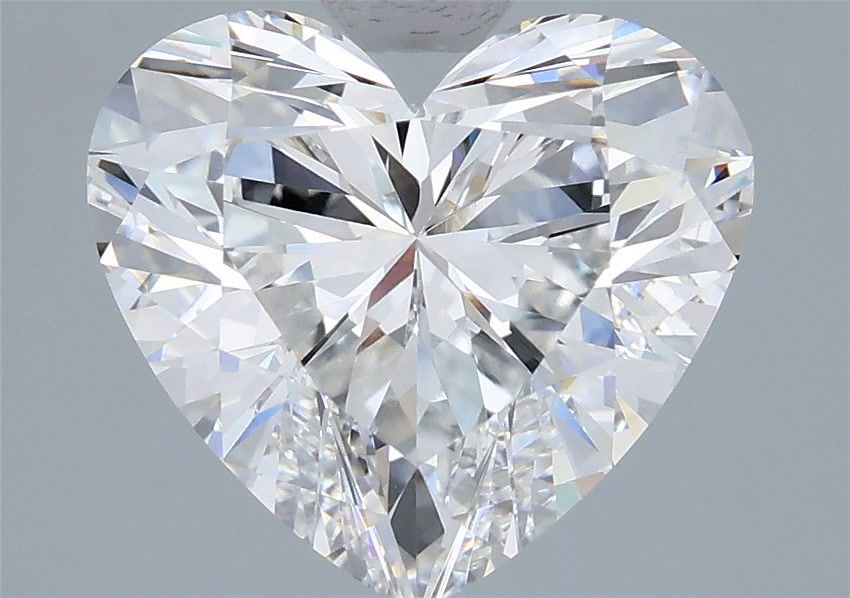 4.04 Carat Heart Lab Grown Diamond VVS2 D
