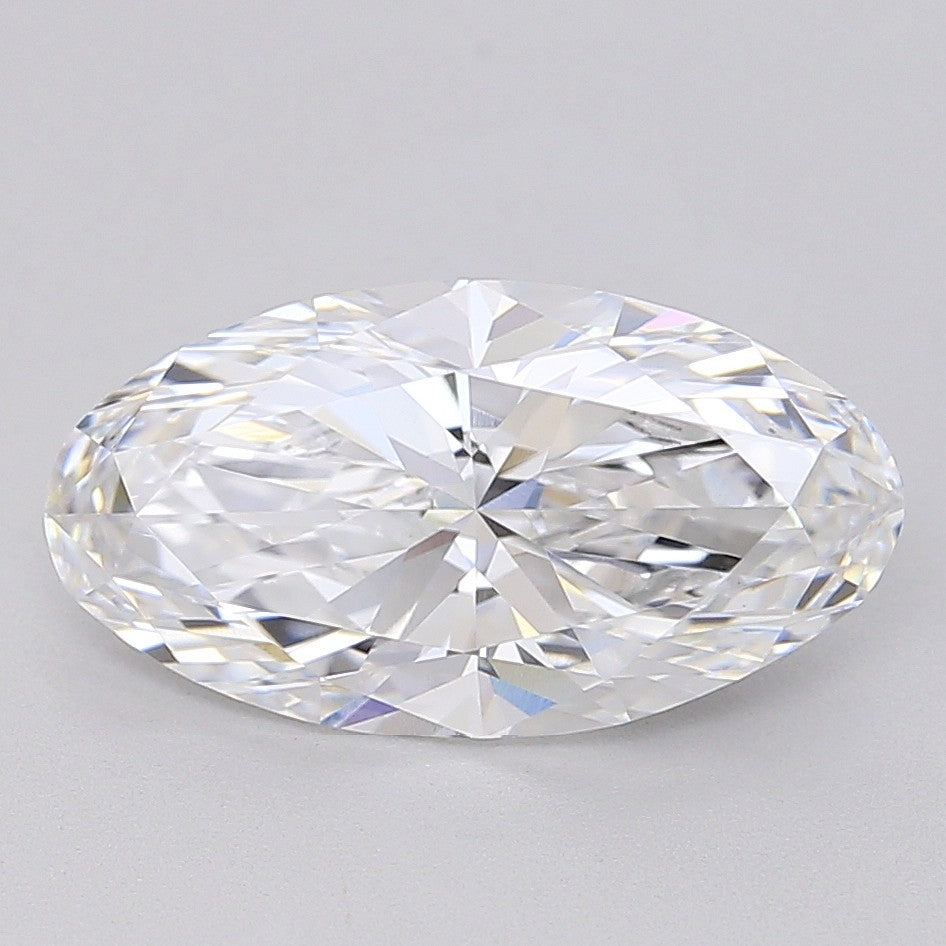 Diamant cultivé en laboratoire Moval de 4,04 carats VS1 F