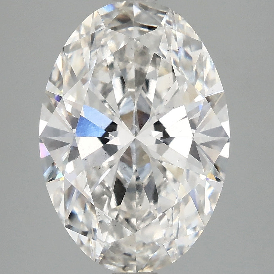 Diamante cultivado en laboratorio de talla ovalada de 4,04 quilates VS2 F