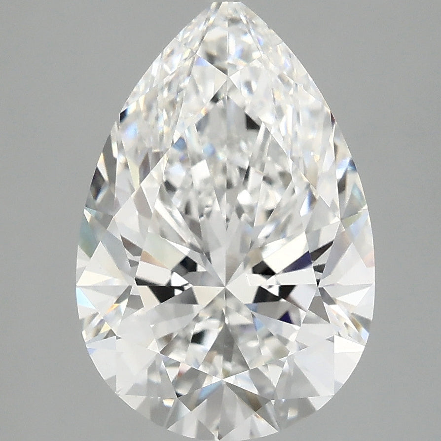 4.04 Carat Pear Cut Lab Grown Diamond VS1D