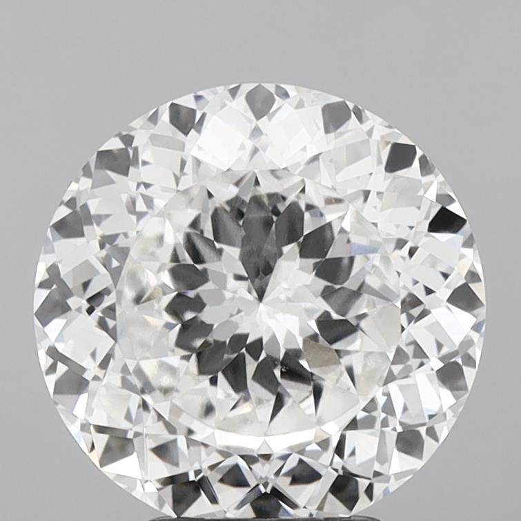 Diamant cultivé en laboratoire de taille portugaise de 4,04 carats VVS2 F
