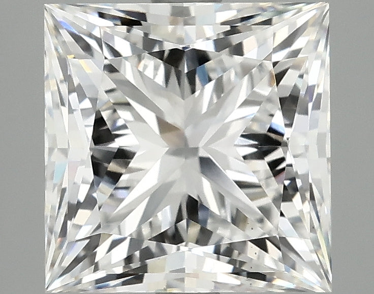4.04 Carat Princess Cut Lab Grown Diamond VS2E
