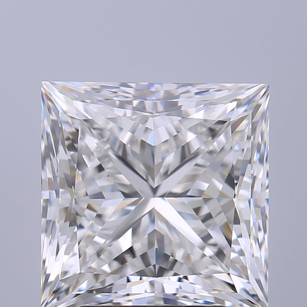 4.04 Carat Princess Cut Lab Grown Diamond VVS1E