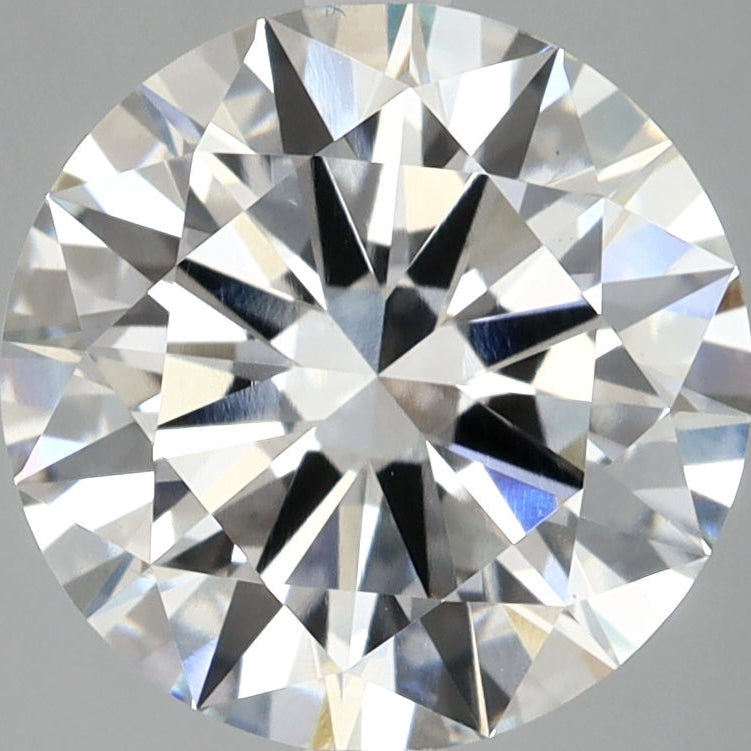 4.04 Carat Round Cut Lab Grown Diamond VS1E Color