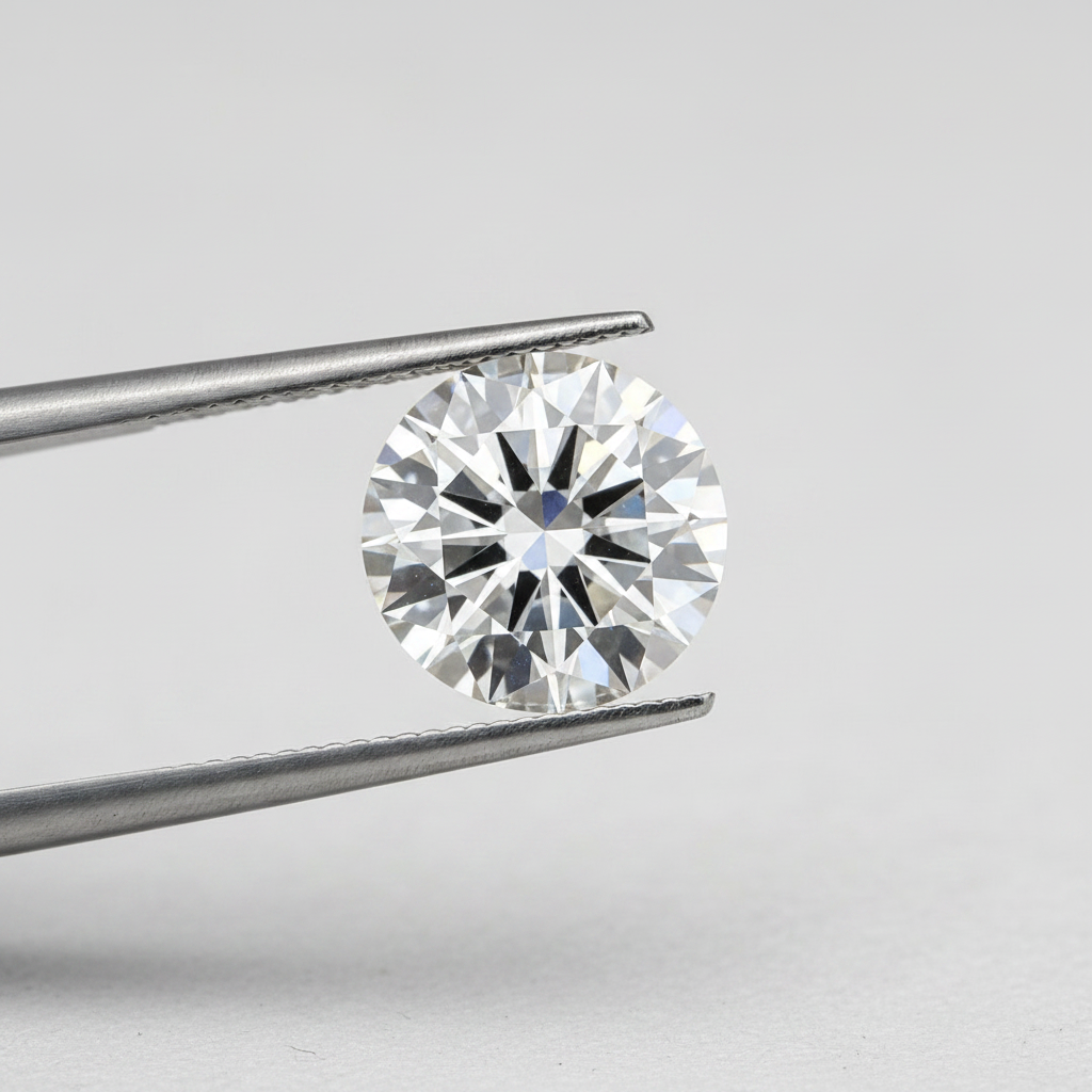 4.04 Ct E Color VS1 Round Cut CVD Lab Grown Diamond IGI Certified