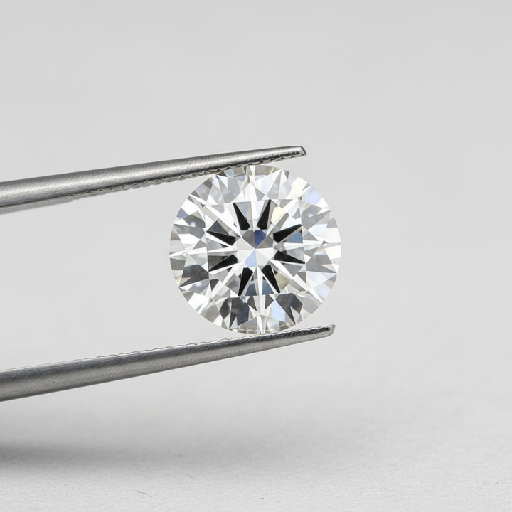 4.04 Ct E Color VS1 Round Cut CVD Lab Grown Diamond IGI Certified