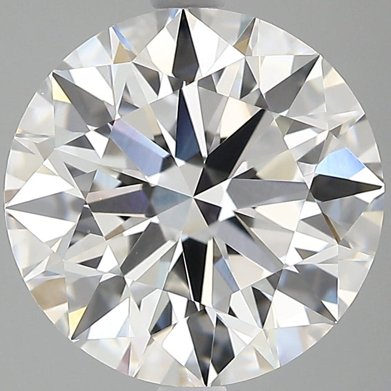 4.04 Carat Round Cut Lab Grown Diamond VVS1E Color