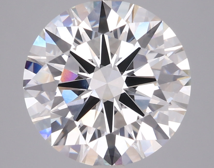 4.04 Carat Round Cut Lab Grown Diamond VVS1F Color