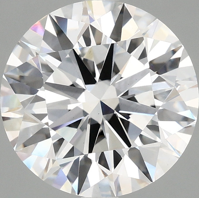 4.04 Carat Round Cut Lab Grown Diamond VVS2D Color