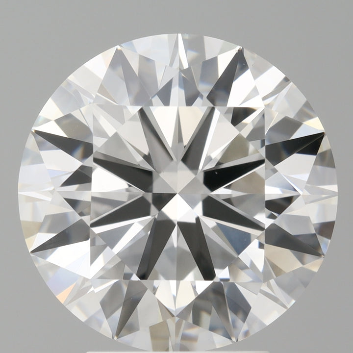 4,04 karaat ronde geslepen laboratoriumdiamant VVS2 F