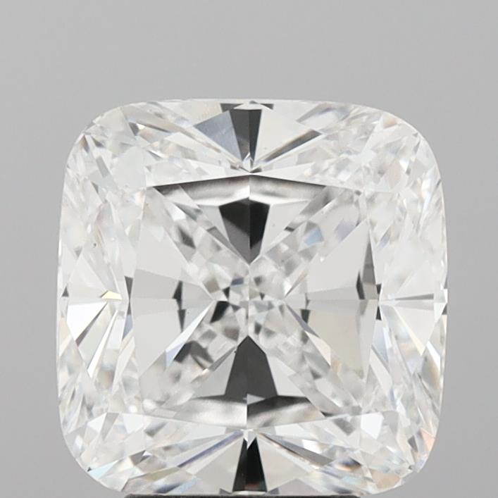 Diamante coltivato in laboratorio con taglio a cuscino da 4,05 carati VS1 E