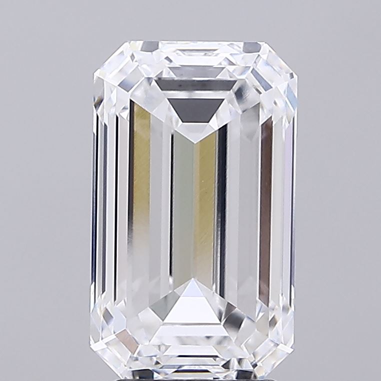 4.05 Carat Emerald Cut Lab Grown Diamond VVS1D 