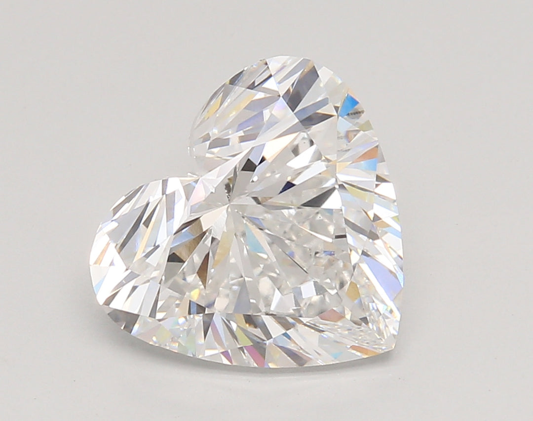 4.05 Carat Heart Cut Lab Grown Diamond VVS2D